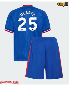 Manchester United Manuel Ugarte #25 Echipament de Fotbal Replică 2026-27 Copii Deplasare (+ Șorturi)